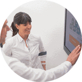 Odoo-Bild- und -Textbaustein